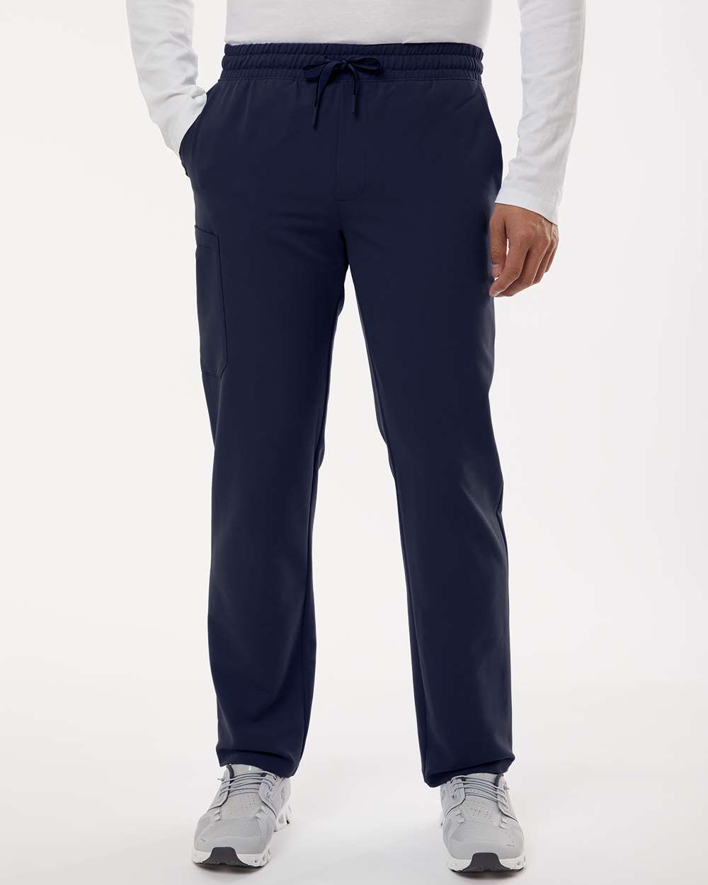 Jaanuu Rhodes Straight-Leg Scrub Pant (Men&