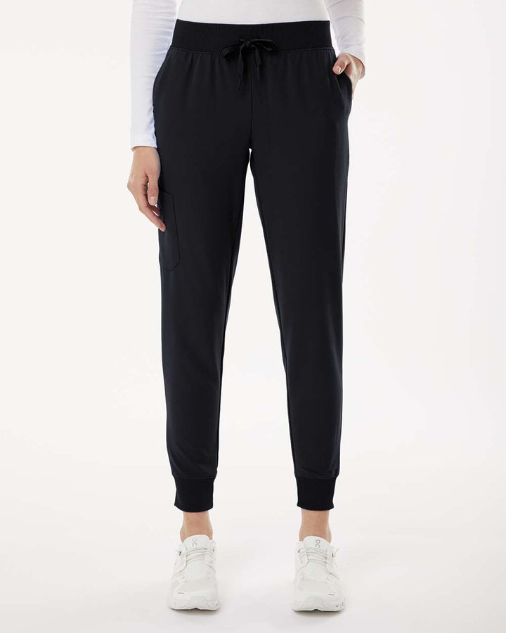 Jaanuu Silex Knit-Waist Jogger Scrub Pant (Women&