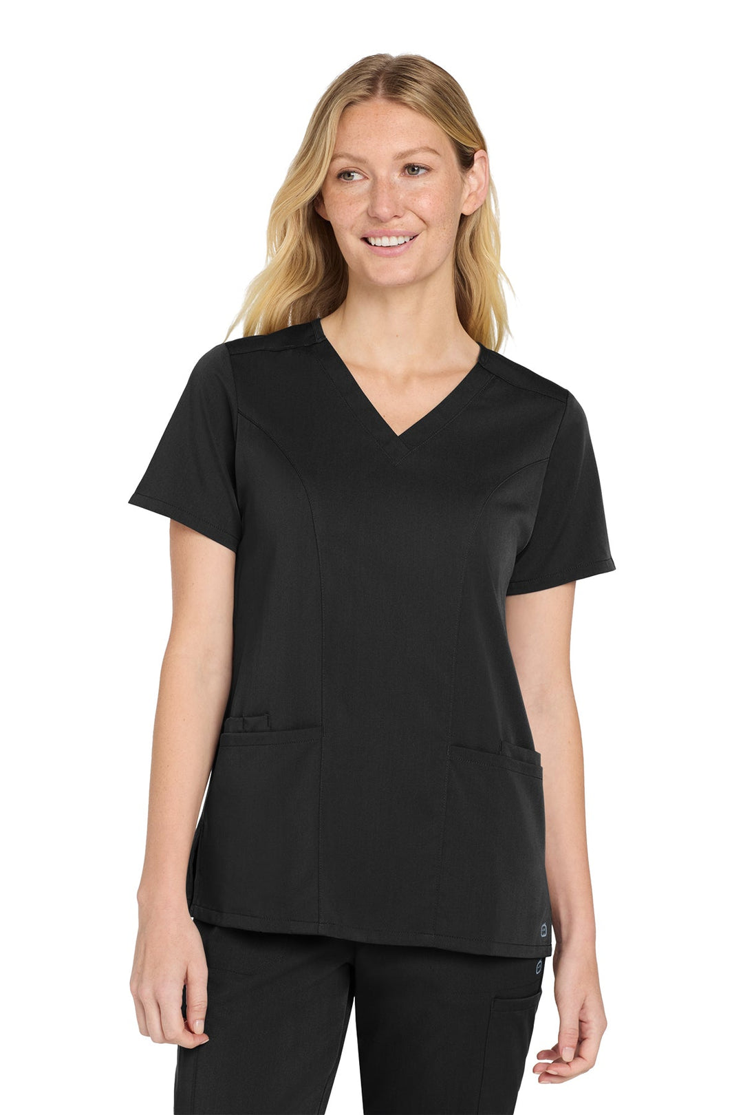 Wink Premiere Flex V-Neck Scrub Top (Women&