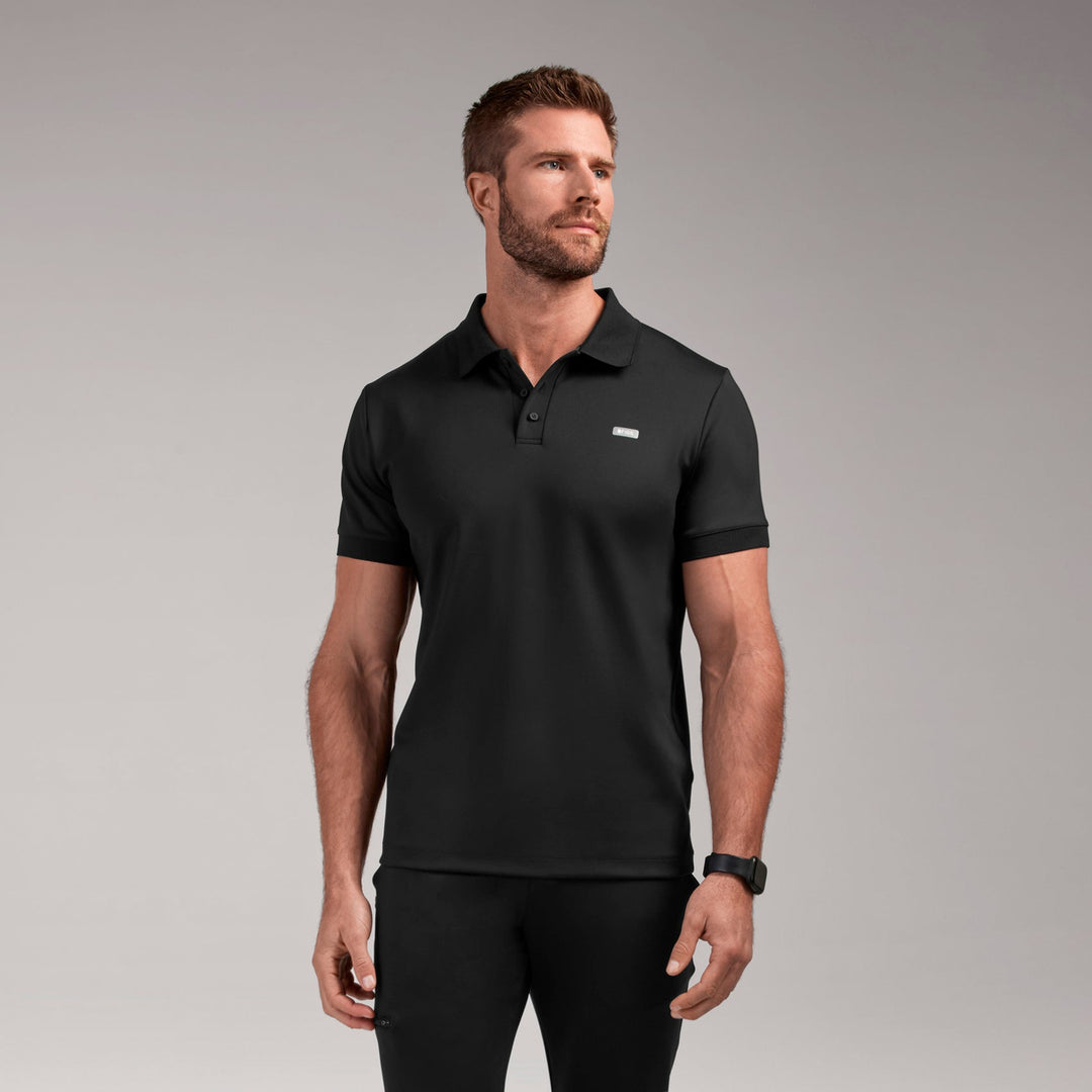 FIGS Rocco FormX Polo Scrub Top (Men's) — Doctor's Top