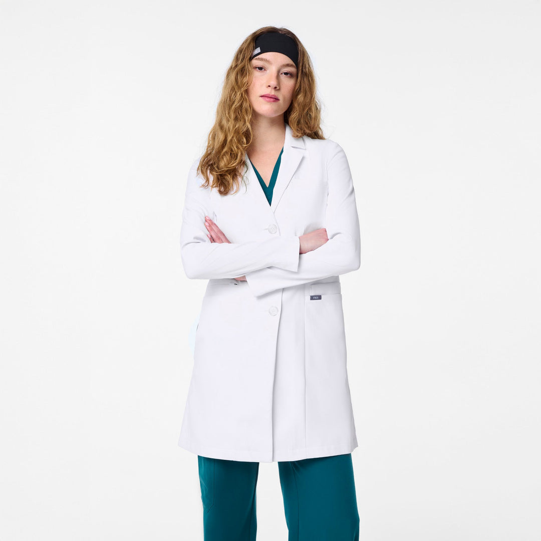 FIGS Bellevue Slim Long Lab Coat (Women's) — Doctor's Top