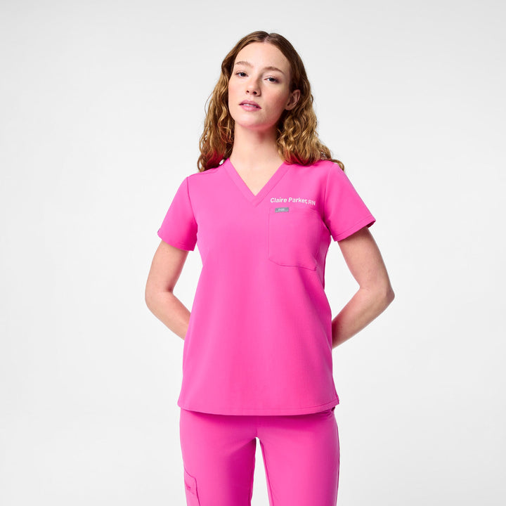 FIGS Catarina One-Pocket Scrub Top (Women&
